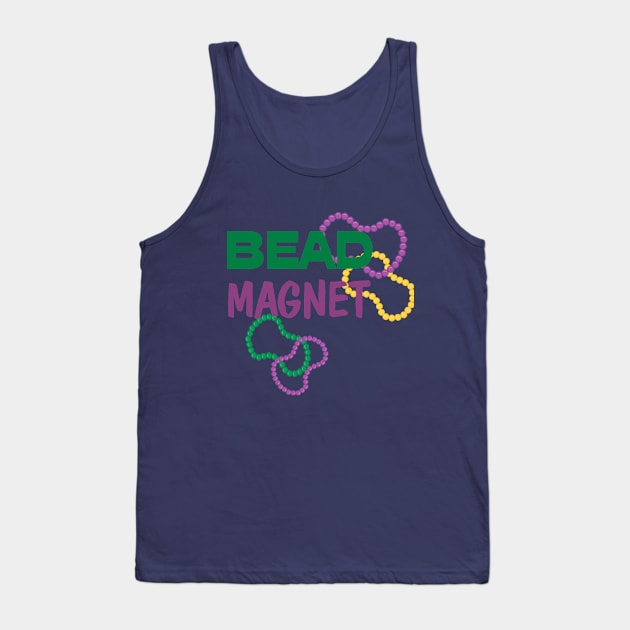 Bead Magnet - Mardi Gras Tank Top by PeppermintClover